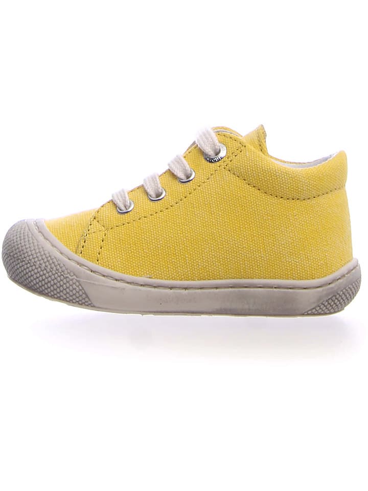 Buty "Cocoon" w kolorze żółtym do nauki chodzenia