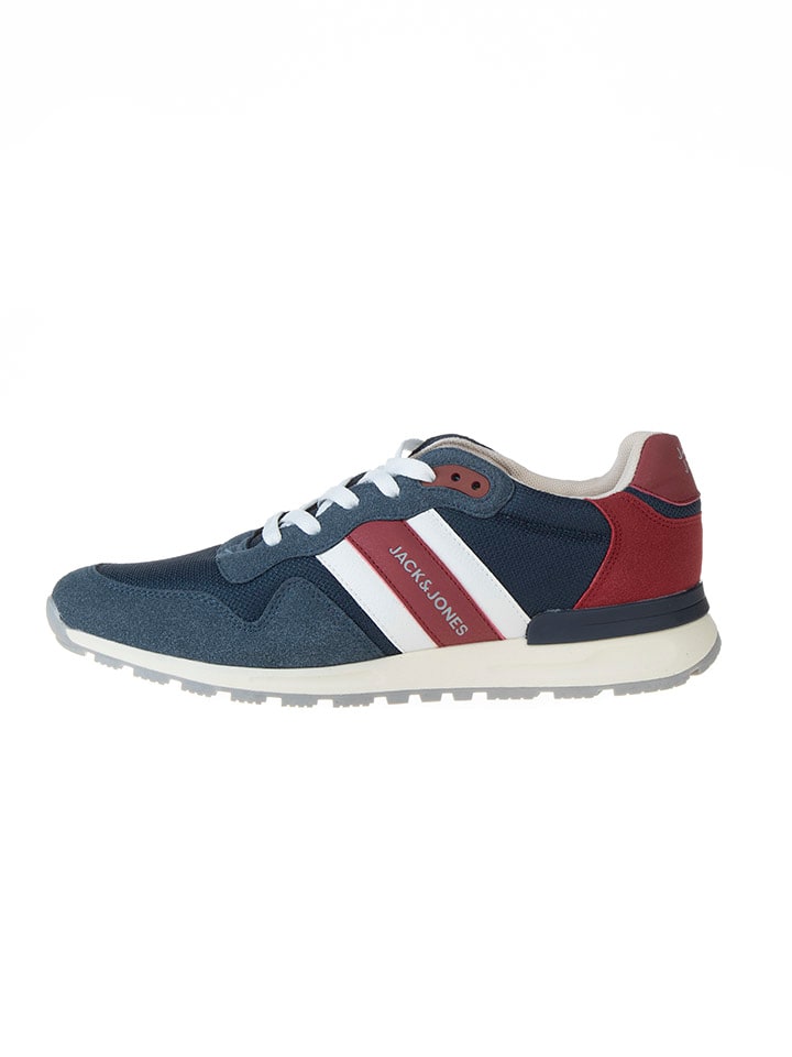 Sneakers "Stellar" in Dunkelblau/ Rot