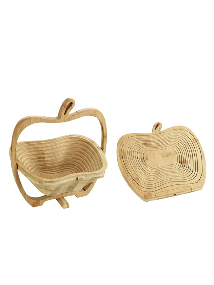 Podkładka w kolorze jasnobrązowym pod garnek - 13 x 4 x 9,5 cm