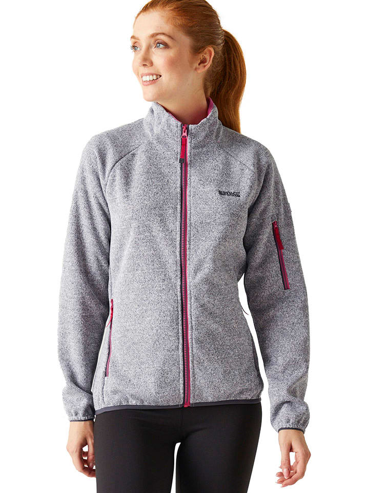 Fleecejacke "Ravenhill" in Grau