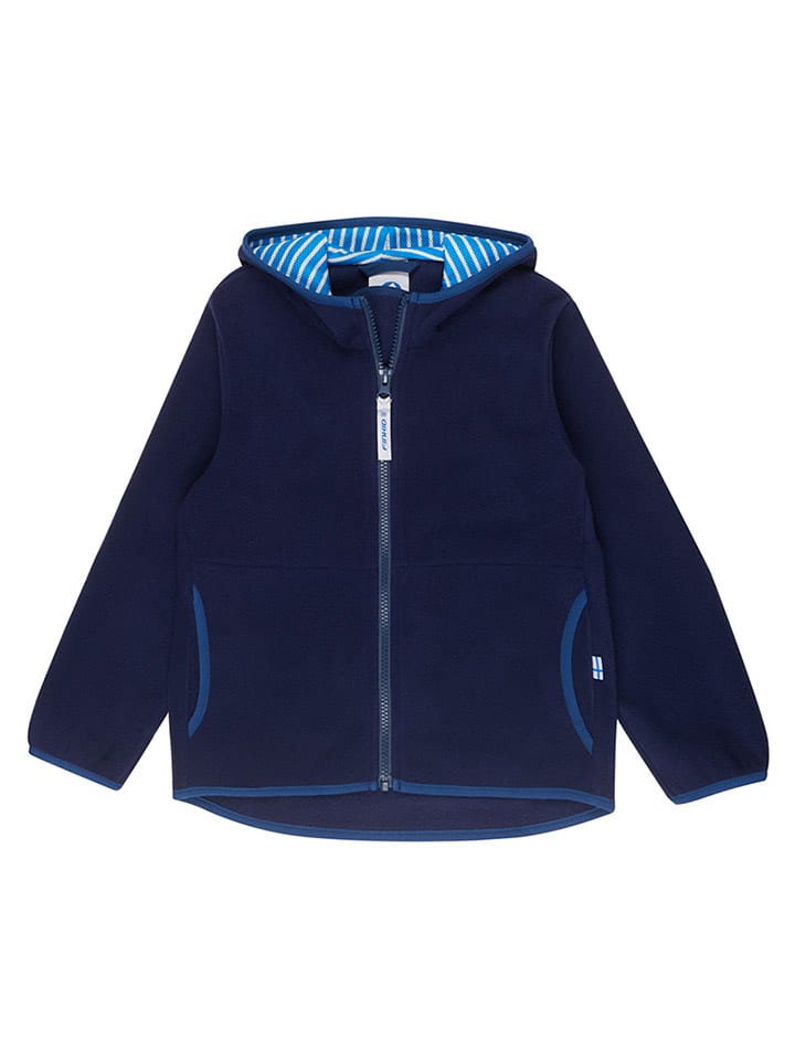 Fleecejacke "Paukku" in Dunkelblau