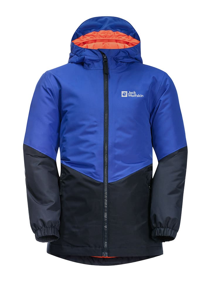 Functionele jas "Trios" blauw/donkerblauw