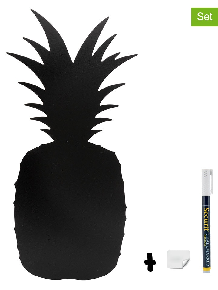 2-częściowy zestaw "Pineapple" - 23,6 x 49,3 x 1 cm