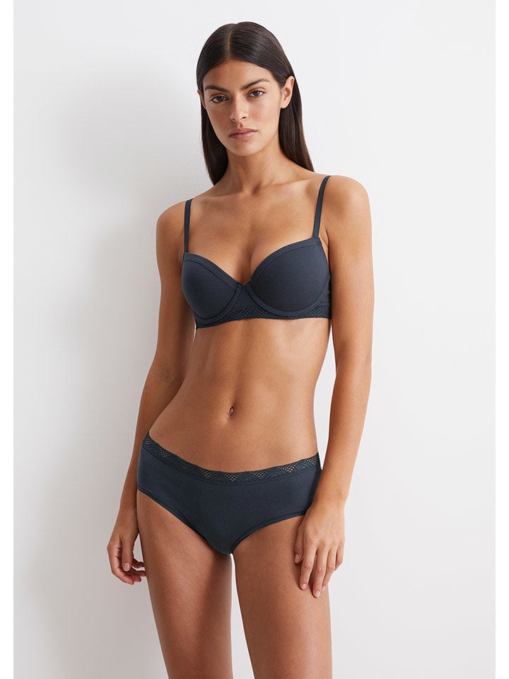 Voorgevormde beha donkerblauw