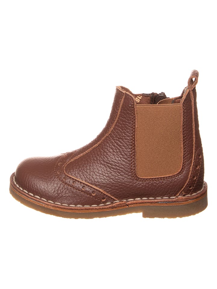 Leder-Boots in Braun