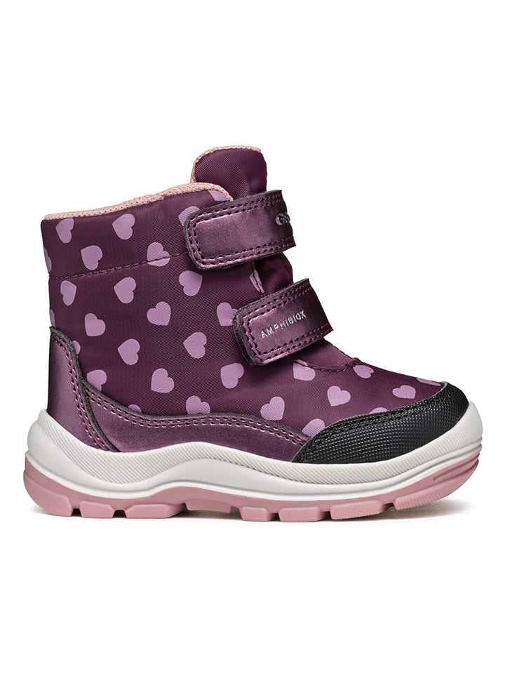Boots "Flanfil" violet/lichtroze
