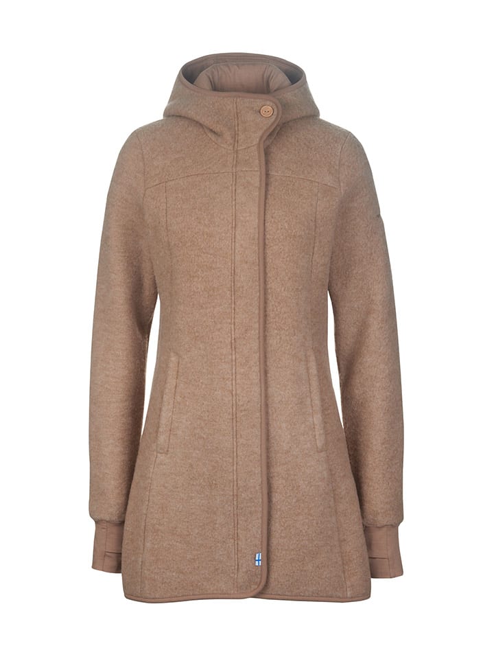 Fleecejacke "Kansa" in Hellbraun