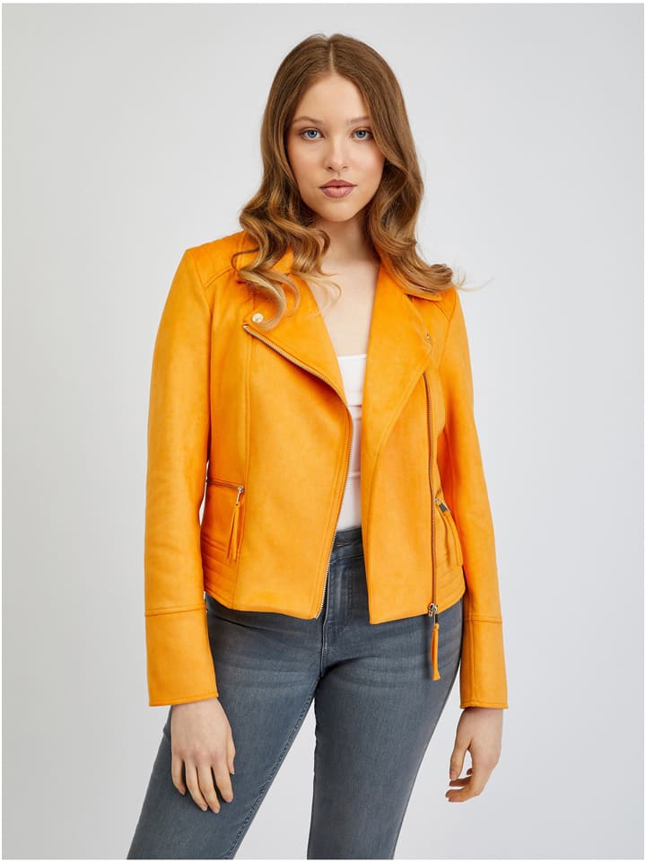 Übergangsjacke in Orange