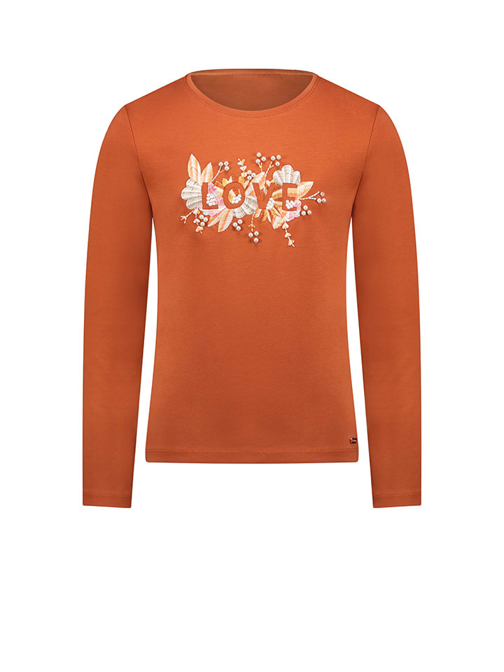 Longsleeve "Nora Love" in Rot