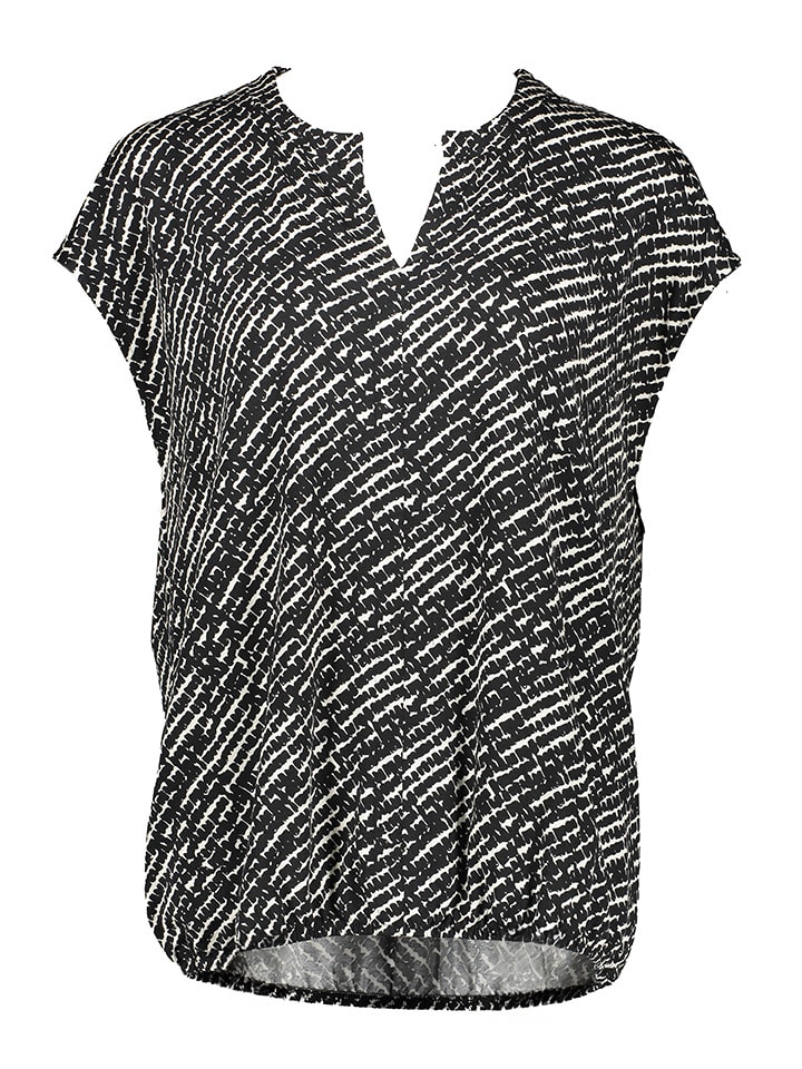 Shirt zwart/wit