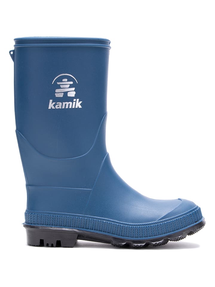 Kalosze "Stomp" w kolorze niebieskim