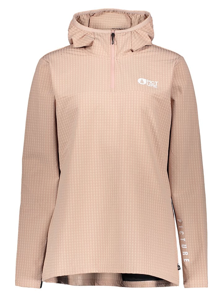Bluza polarowa "Paraga" w kolorze jasnoróżowym