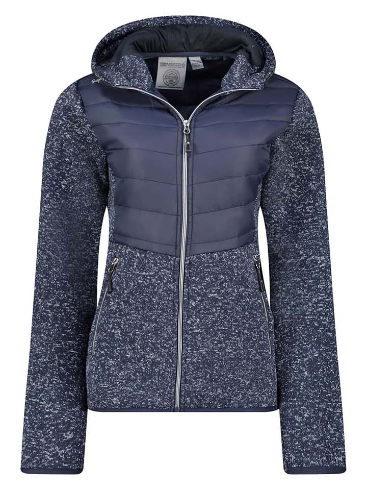 Fleece vest "Tilove" donkerblauw