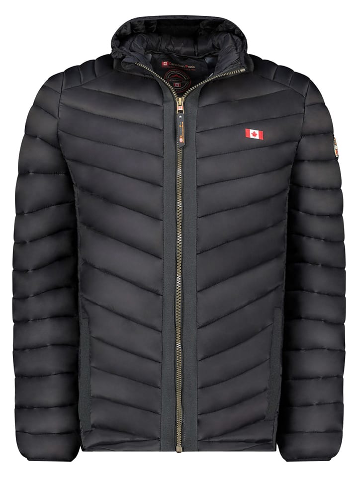 Steppjacke "Carliteak" in Schwarz