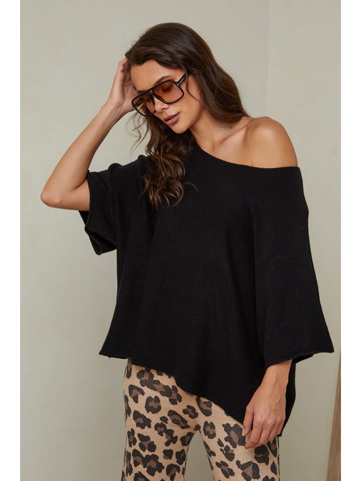 Sweter "Letavertes" w kolorze czarnym