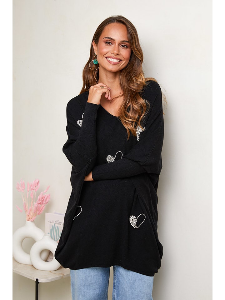 Pullover in Schwarz
