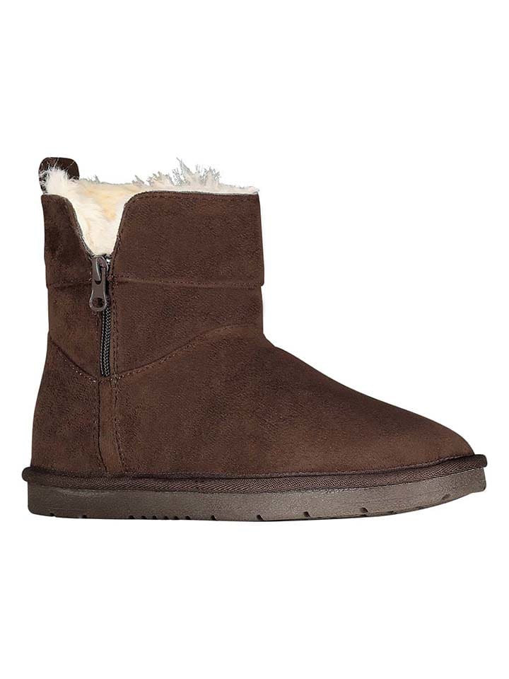 Winterboots "Ozipnat" bruin