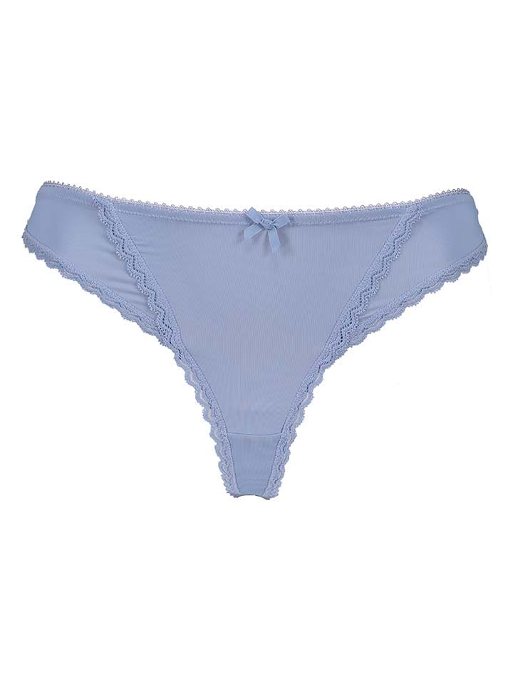 Stringi w kolorze niebieskim
