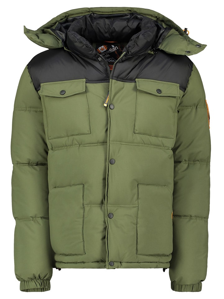 Steppjacke "Baredeak" in Grün