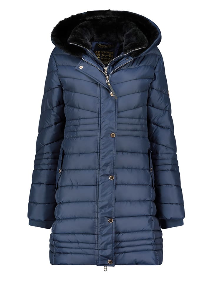 Wintermantel "Biensureak" donkerblauw