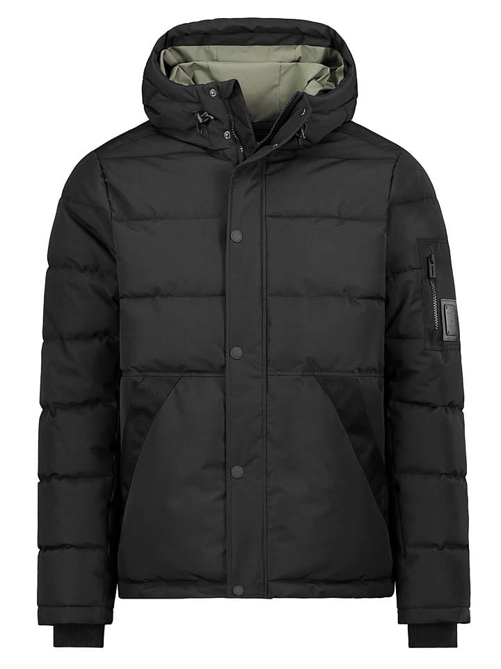 Steppjacke in Schwarz