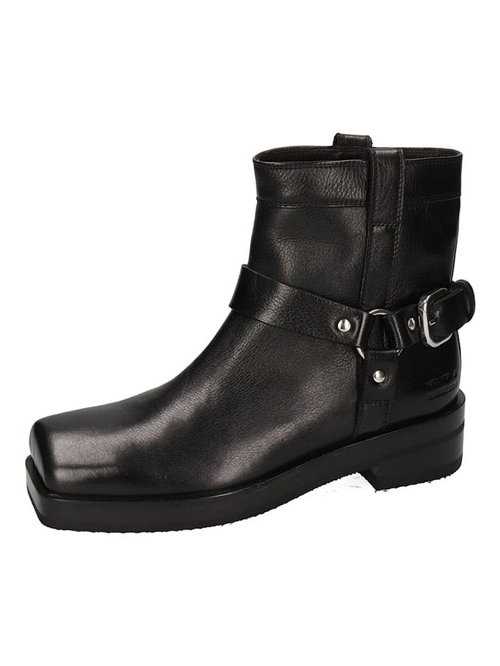 Leder-Boots "Sadie 2" in Schwarz