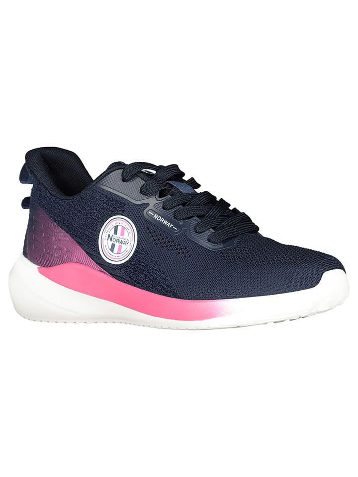 Sneakersy "Ophelie" w kolorze granatowym