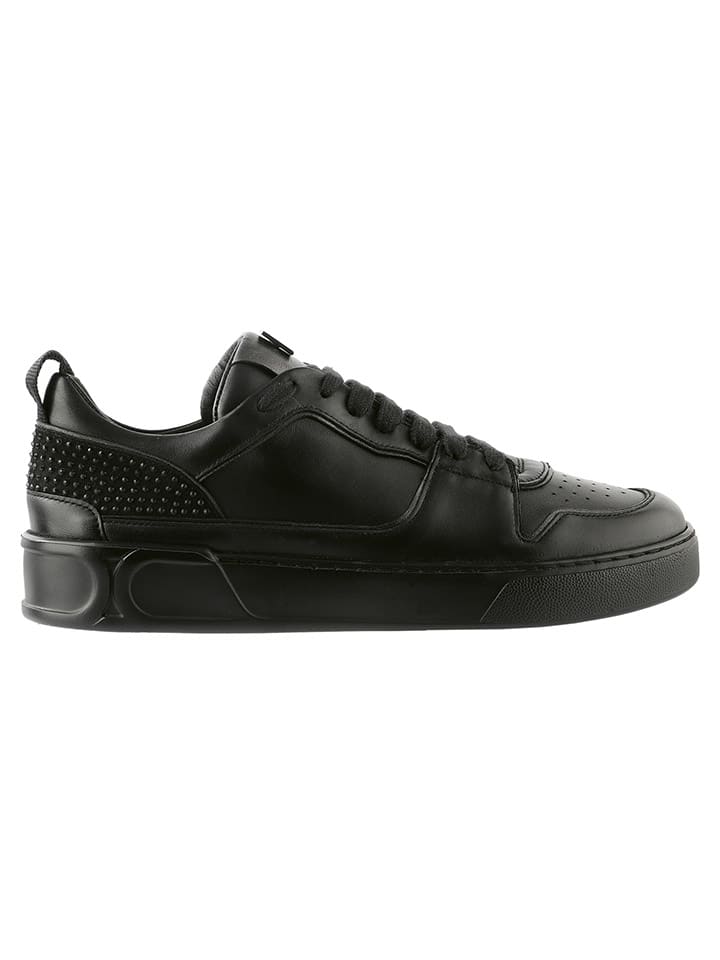 Skórzane sneakersy "Roxy" w kolorze czarnym