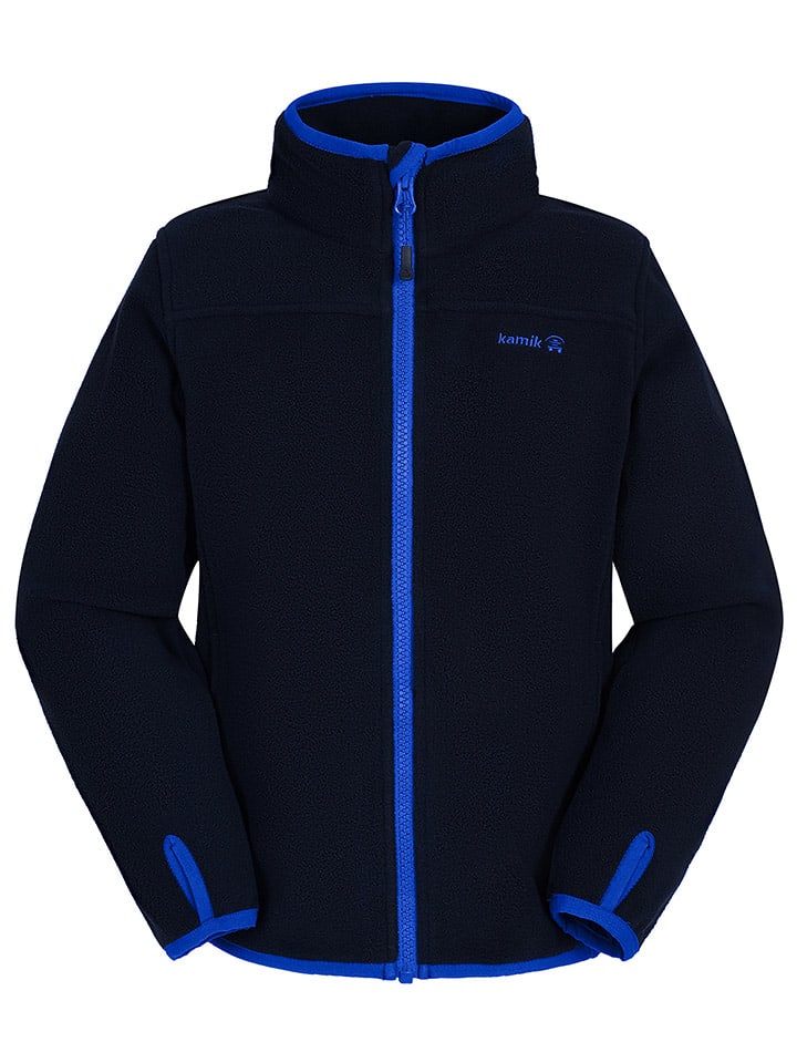 Fleece vest "Ridley" donkerblauw