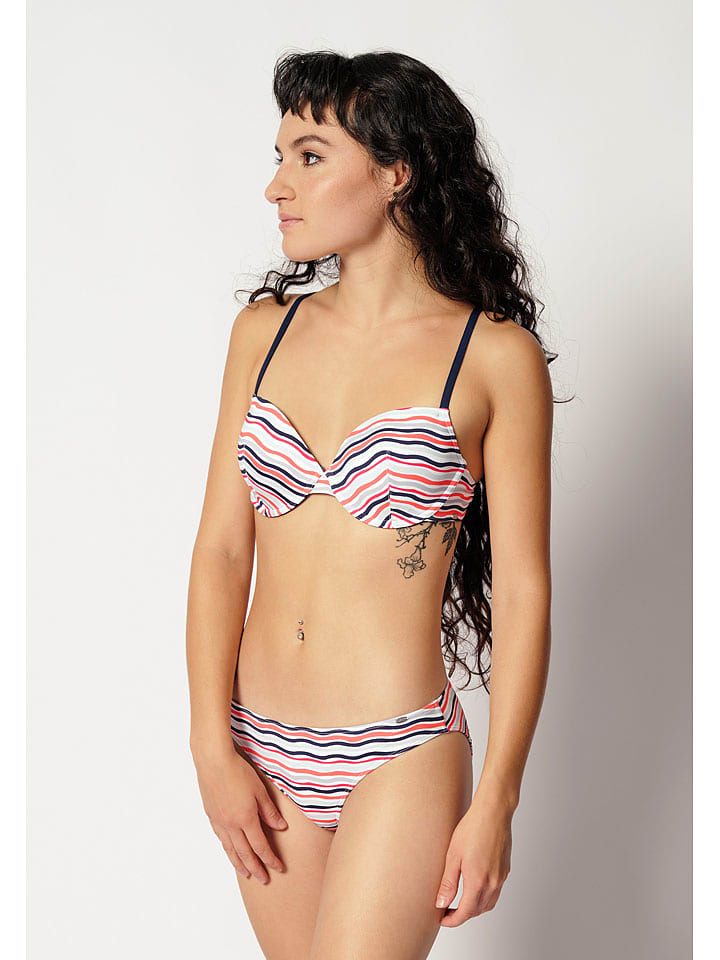 Biustonosz bikini ze wzorem
