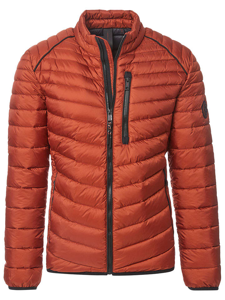 Steppjacke in Orange