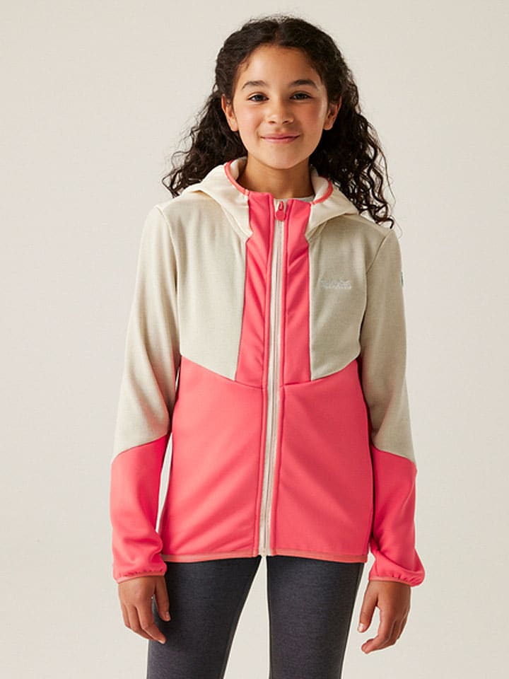 Fleecejacke ''DissolverX'' in Pink/ Beige