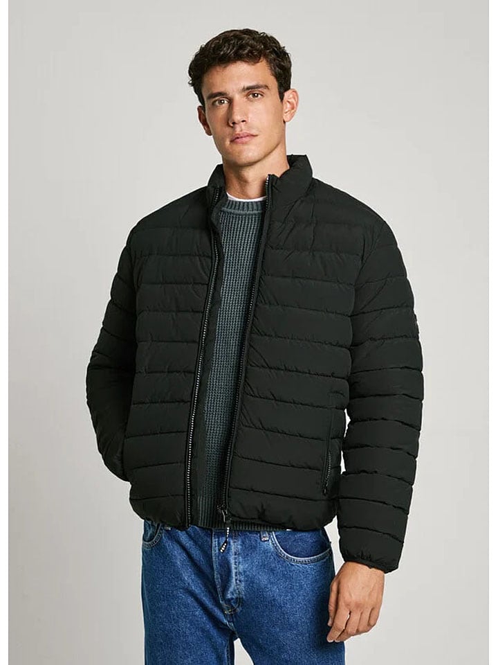 Steppjacke "Tomi" in Schwarz