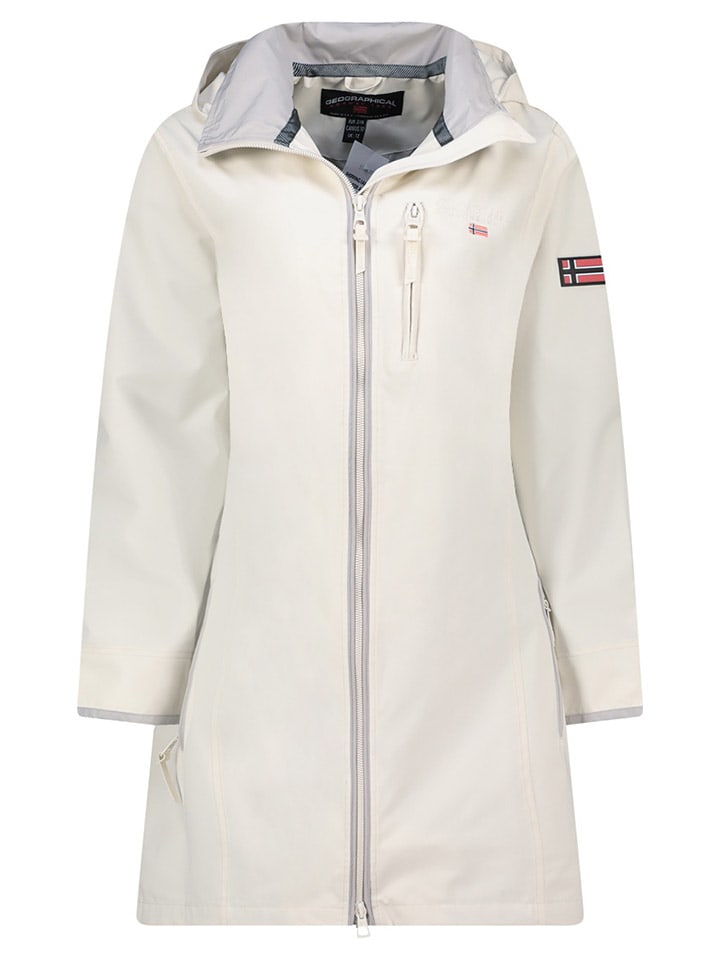Parka "Bady" w kolorze białym
