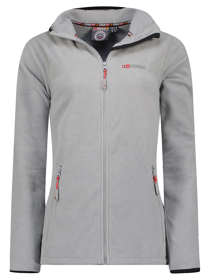 Fleecejacke "Unicia" in Grau