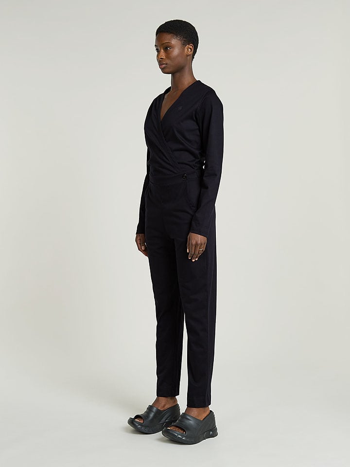 Jumpsuit in Schwarz