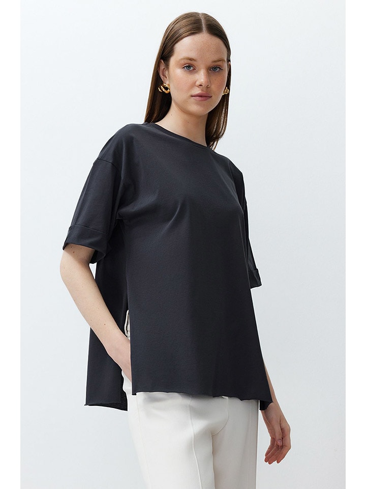 Shirt antraciet
