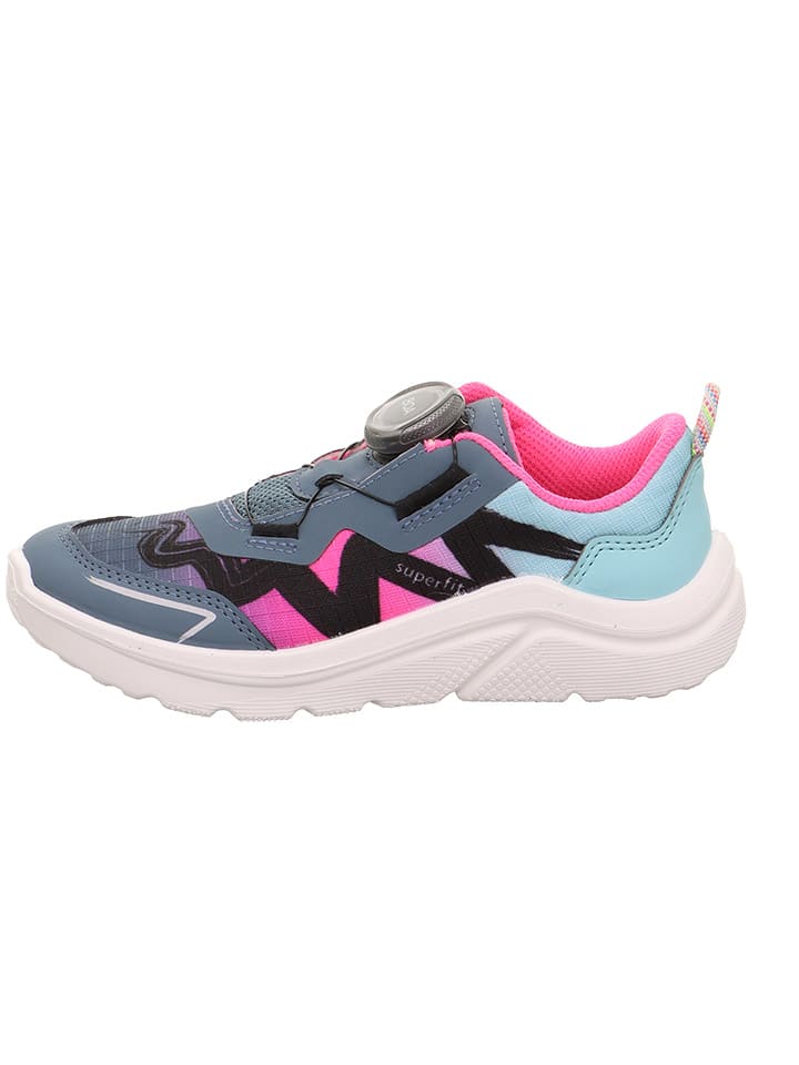 Leren instappers "Kicks" meerkleurig
