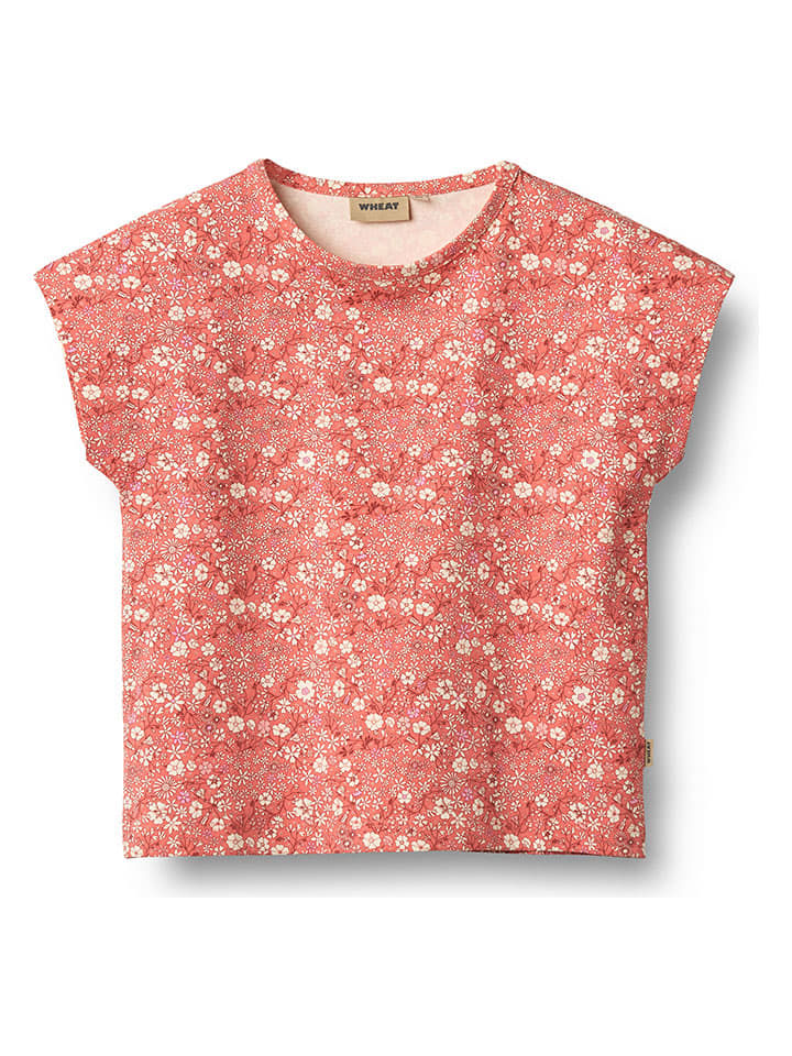 Shirt "Bette" rood/wit
