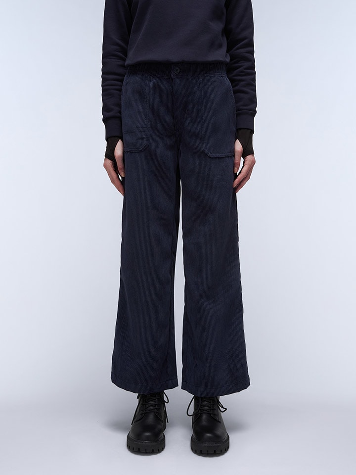 Cordhose in Dunkelblau