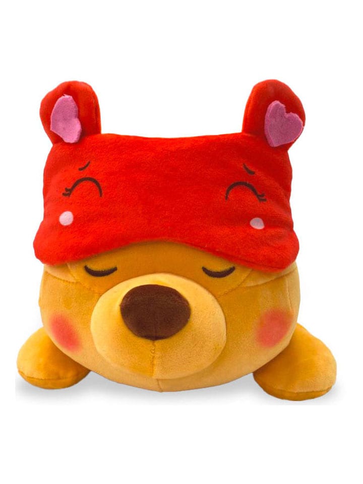 Maskotka "Disney Snuglets Wellbeing Pooh" w kolorze pomarańczowym - 0+