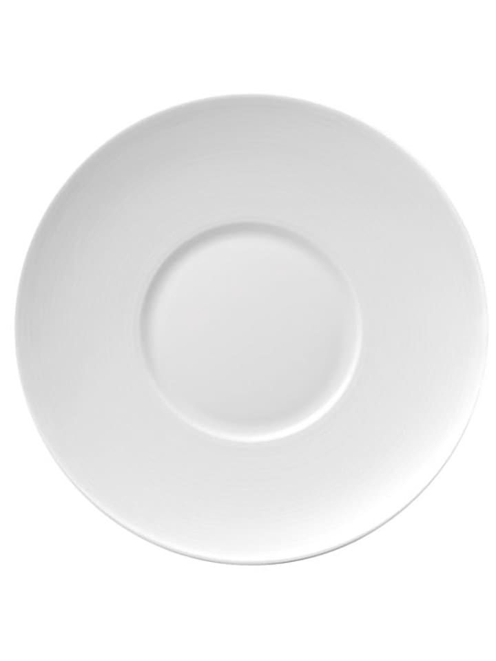 Spodek "Loft" w kolorze białym do kawy - Ø 17 cm