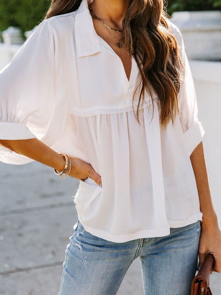 Blouse crème