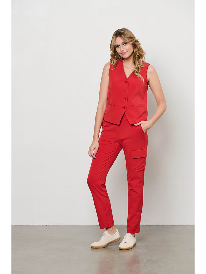 Cargohose "Pricilla" in Rot