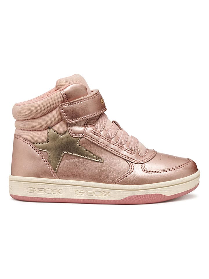 Leren sneakers "Maltin" lichtroze