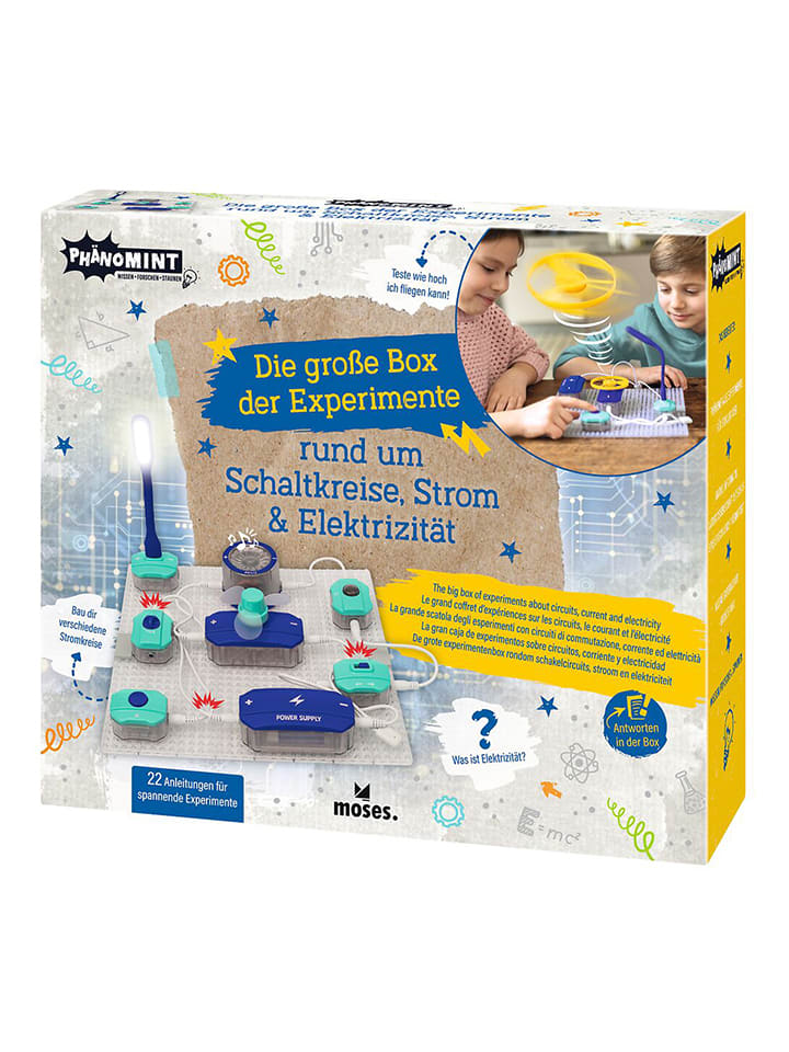 Experimentier-Set ''Schaltkreise, Strom und Elektrizität'' - ab 8 Jahren