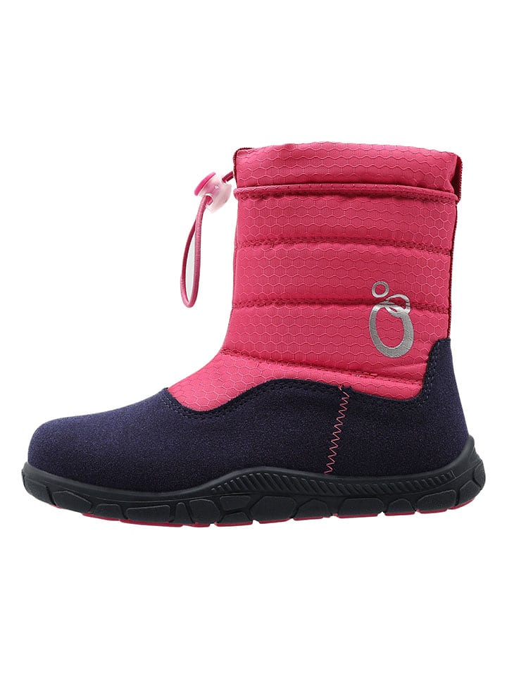 Barfuß-Winterstiefel in Pink