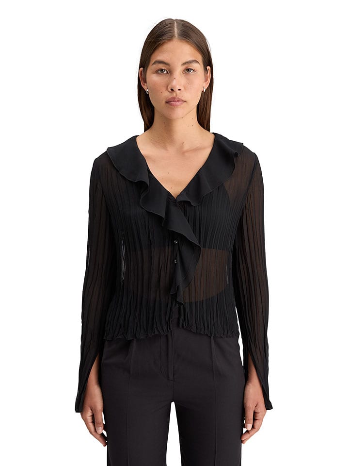 Blouse zwart
