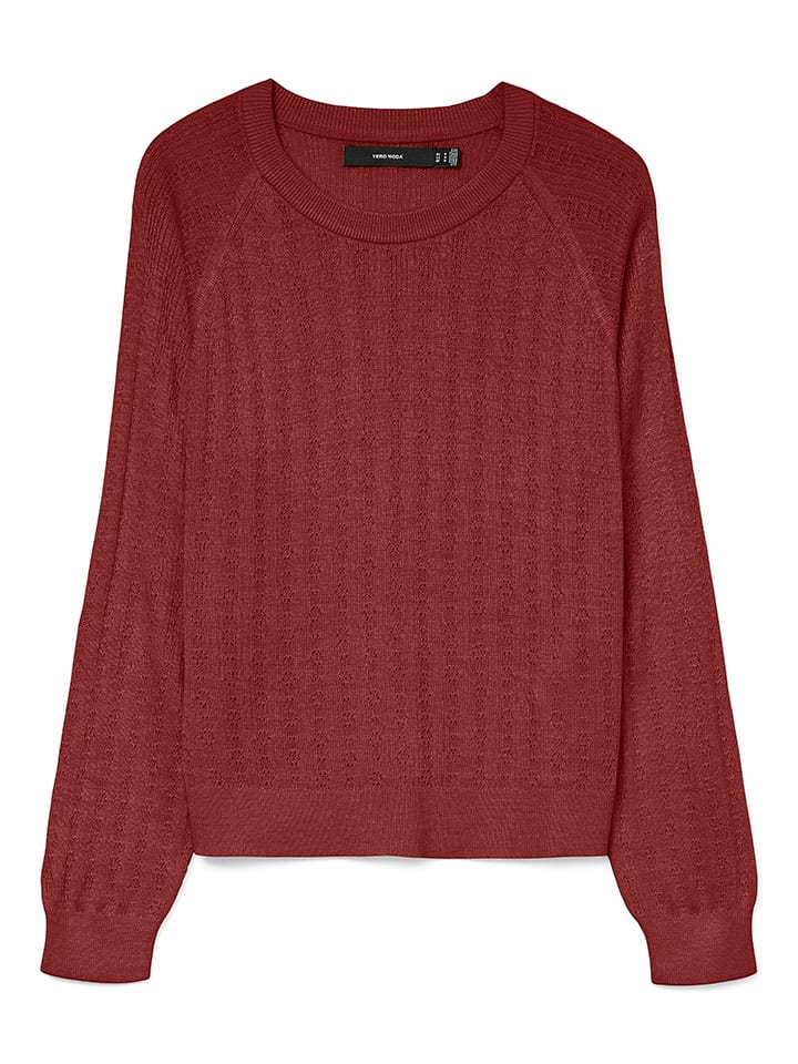 Sweter w kolorze bordowym