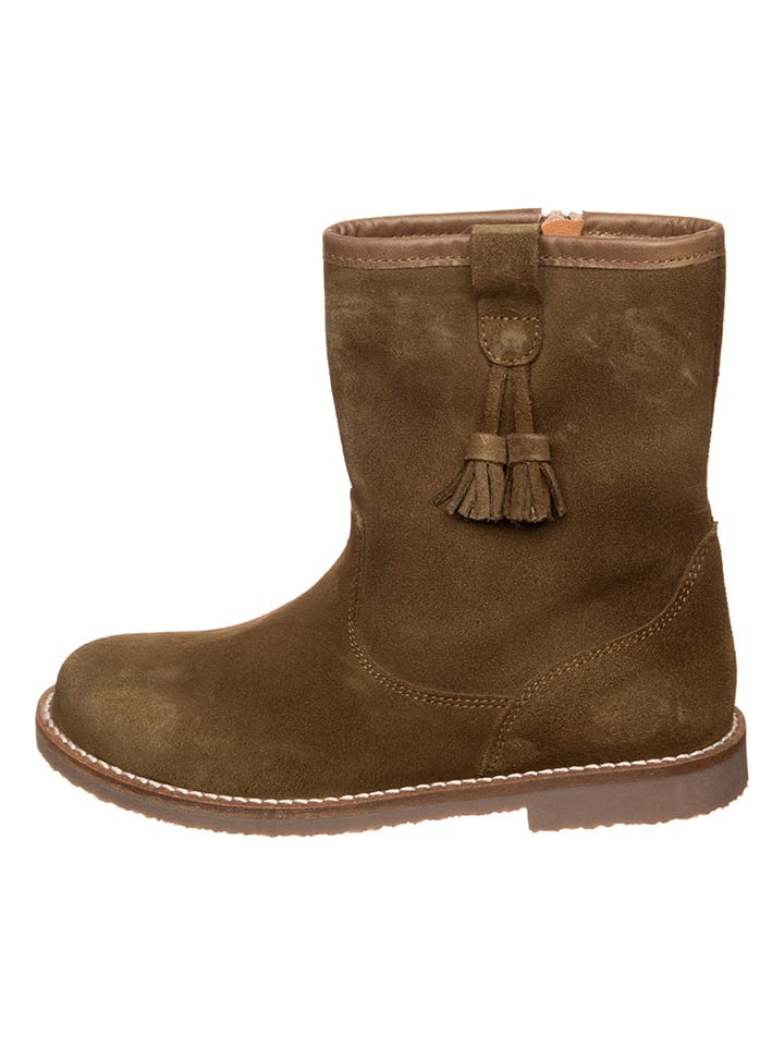 Leren boots bruin